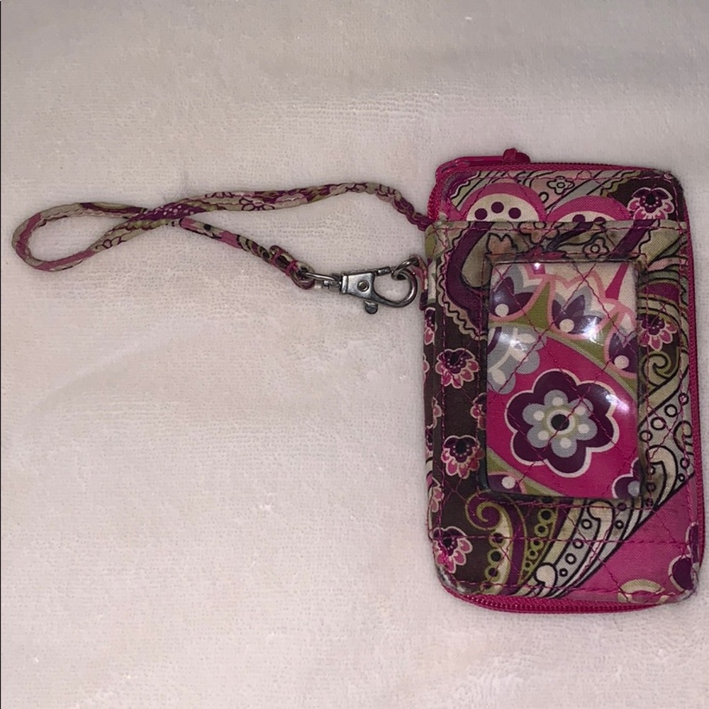 Small Vera Bradley Wristlet